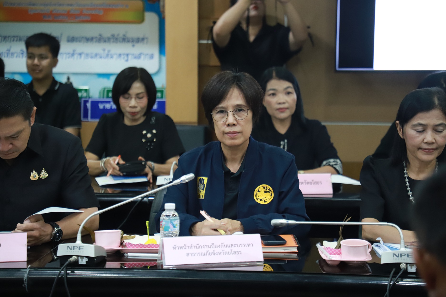 title - ส.ป.ก.ยโสธร เข้าร่วมการประชุมการขับเคลื่อนการดำเนินงานตามนโยบายรัฐบาลและกระทรวงมหาดไทย และนโยบายของรัฐมนตรีช่วยว่าการกระทรวงมหาดไทย (นายพลพีร์ สุวรรณฉวี)